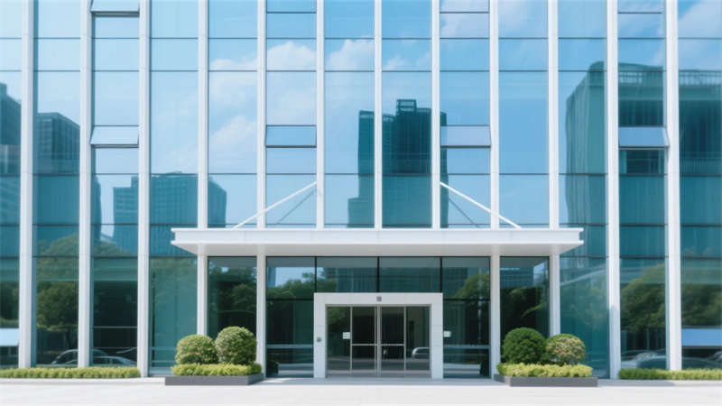 生態融合空間，合肥聯合體辦公樓裝修設計效果圖欣賞