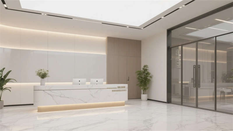 智能舒適，高效靈動，合肥現代簡約辦公空間設計