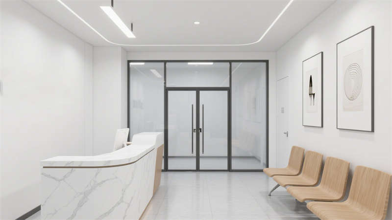 合肥醫院設計：口腔診療空間方案，簡約化專業氛圍