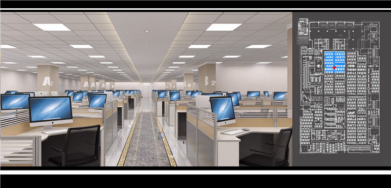 合肥呼叫中心運(yùn)營區(qū)設(shè)計