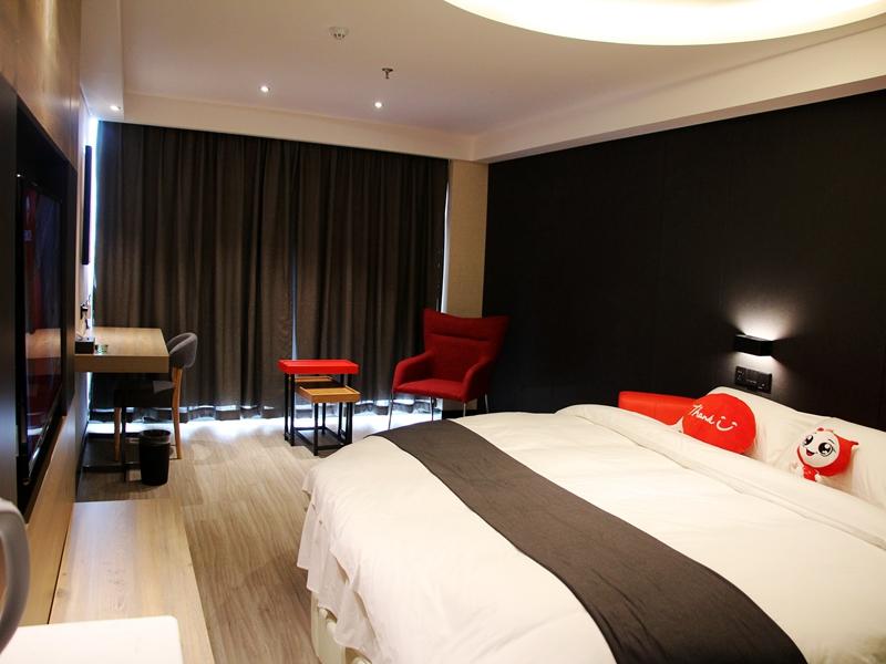 六安酒店裝修設(shè)計實景欣賞：尚客優(yōu)酒店六安店